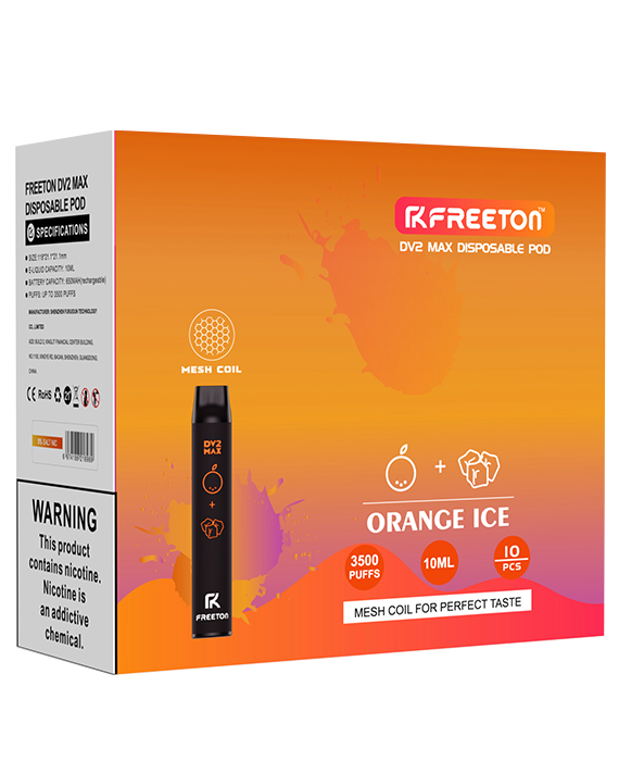 Freeton Disposable Vape Pen 2% 5% Nicotine Strength 3500 Puffs